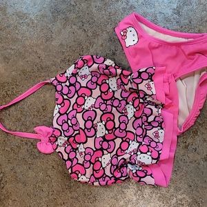 Girls Hello Kitty swim suit